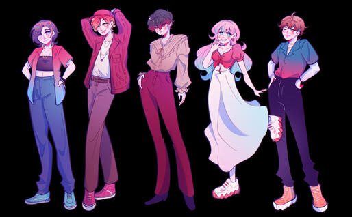 original character designs