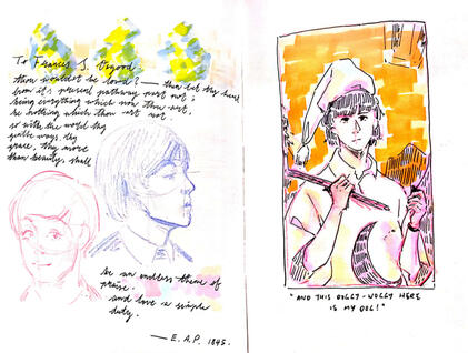 sketchbook page