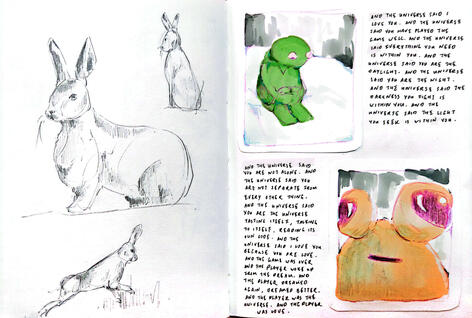 sketchbook page